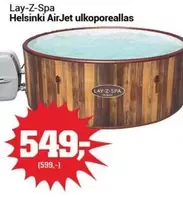 Helsinki AirJet ulkoporeallas