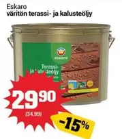 Terassi- ja kalusteteöljy