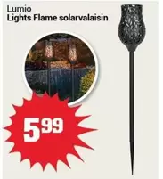 Lights Flame solarvalaisin