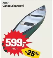 Canoe 3 kanootti