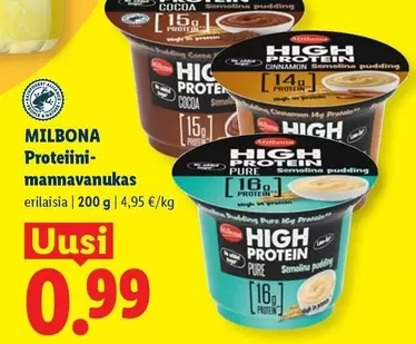 HIGH PROTEIN PUDDING