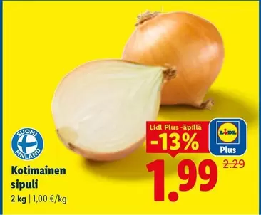 Kotimainen sipuli