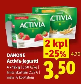 Activia-jogurtti
