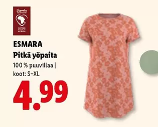 Pitkä yöpaita