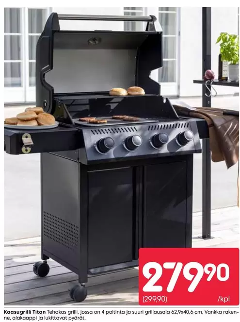 Grill Titan Tehokas