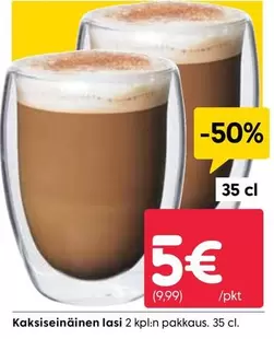 Kaksiseinainen lasi