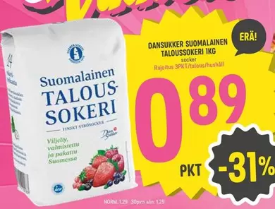 TALOUS-SOKERI