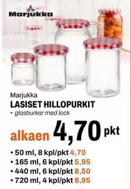 LASISET HILLOPURKIT