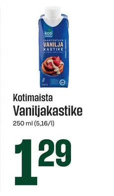 Vaniljakastike