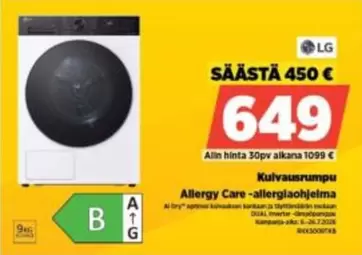 Kulvusrumpu Allergy Care -allergiapohjelma