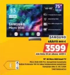 Micro RGB 8K Smart TV