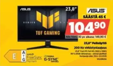 Asus - TUF Gaming Monitor