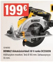 Dewalt - Akkukäsisirkkeli 18 V runko DCS565N