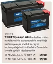 Vapaa-ajan akku 10165538-9