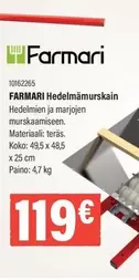 FARMRI Hedelmä- ja marjamurskain