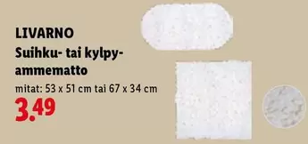 Suihku- tai kylpymatto