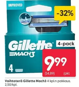 MACH3 Vaihtoterä
