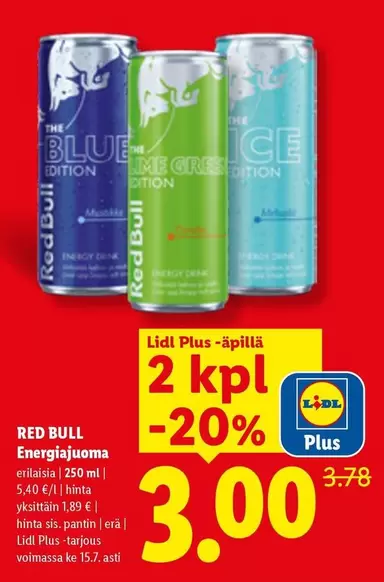 Lime - Energiajuoma