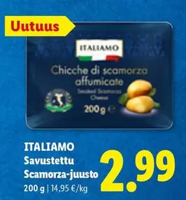Chicche di scamorza affumicate