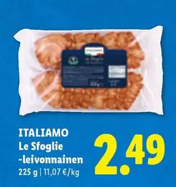 Le Sfoglie -leivonnainen