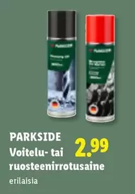 Voitelu- tai ruosteenirrotusaine
