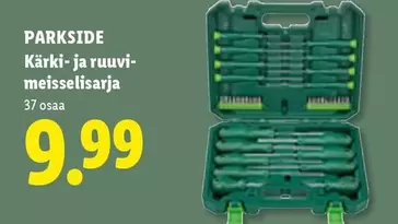 Kärki- ja ruuvimeisselisarja