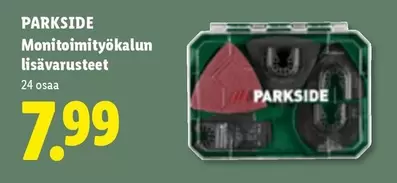 Monitoimityökalun lisävarusteet
