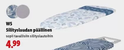 Silityslaudan päällinen