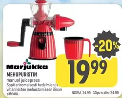 MEHUPURISTIN manual juicepress