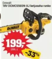 Dewalt - 18V DCМCS565N-XJ ketjusaha runko