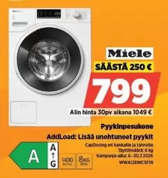 Miele - Pyynkinpesukone