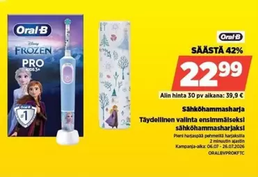Oral B - Sähköhammasharja