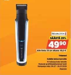 Trimmer PG6000
