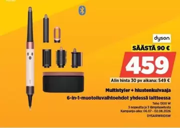 Multistyler + hlustenkulvaaja
