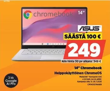 Asus - 14" Chromebook