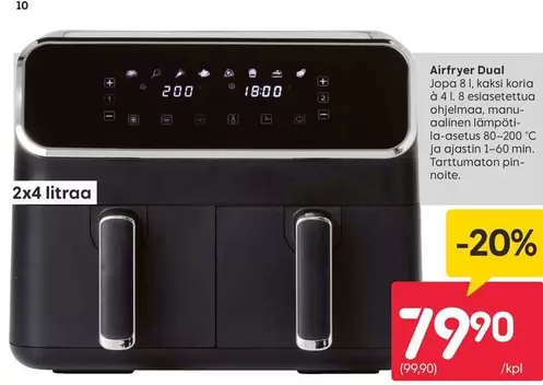 Airfryer Dual