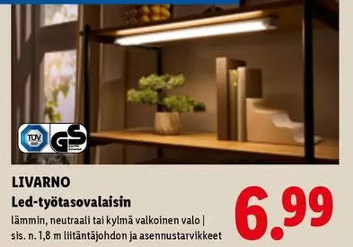 Led-työtasovalaisin