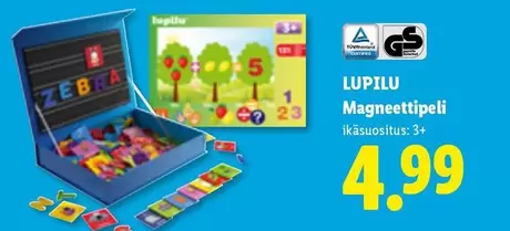 LUPILU Magneettipeli
