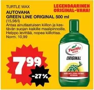 Original - AUTOVAHA GREEN LINE ORIGINAL