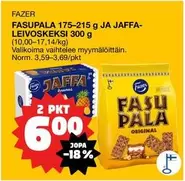 Original - FASUPALA JA JAFFA-LEIVOSKEKSI
