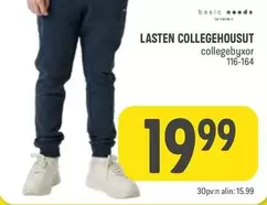 LASTEN COLLEGEHOUST collegebyxor 116-164