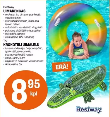 UIMARENGAS / CROKODIIILI UIMALELLU