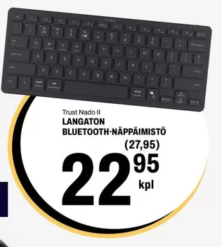 SC - Nado II LANGATON BLUETOOTH-NÄPPÄIMISTÖ