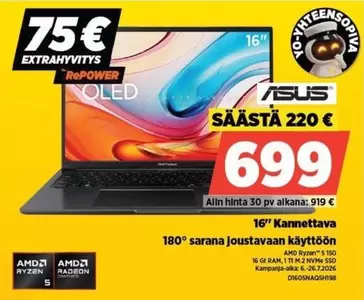 Asus - 16" Kannettava