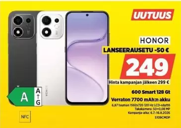 Honor 600 Smart 128 Gt