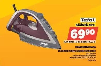 Höyrysilitysrauta