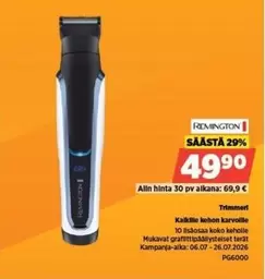 Trimmer PG6000