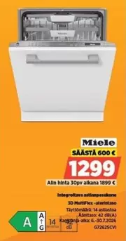 Miele - Astianpesukone