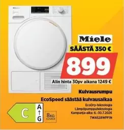 Miele - Kulvausrumpu