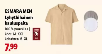 Lyhythihainen kauluspaita